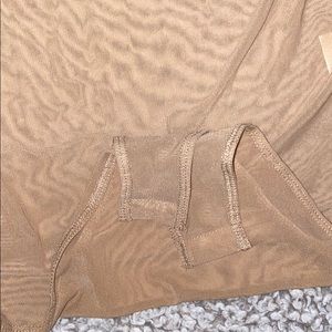 “SAVAGE” mesh tan body suit!